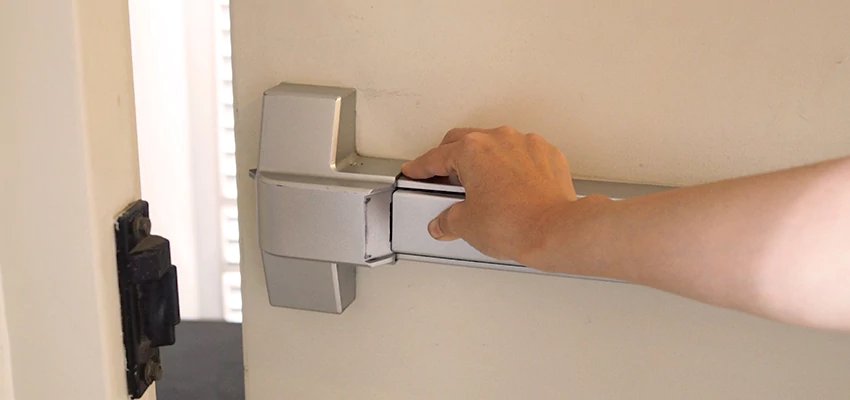 Roller Gate Panic Bar Installation in Cloverdale, California